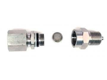 Universal hydraulic filter, disassembled