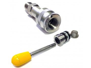 Вариант исполнения самоподжимного патрона с фильтром (Опция).